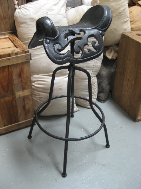 STOOL, Bar Stool - Saddle Seat (Height Adjustable)